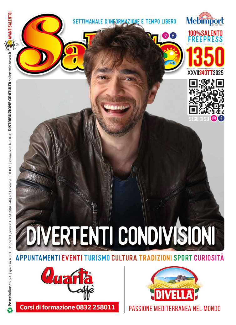 SALENTO IN TASCA 1349 dal 17 al 23 ottobre 2025 SALENTO IN TASCA 1349 dal 17 al 23 ottobre 2025