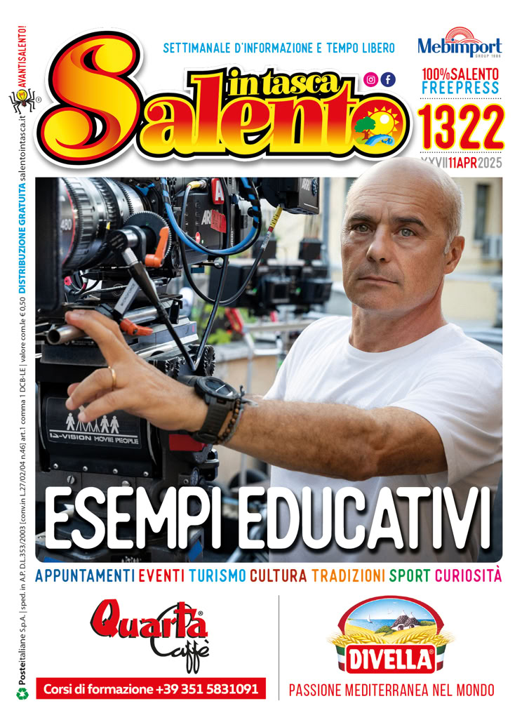 SALENTO IN TASCA 1322 dall'11 al 17 aprile 2025 SALENTO IN TASCA 1322 dall'11 al 17 aprile 2025