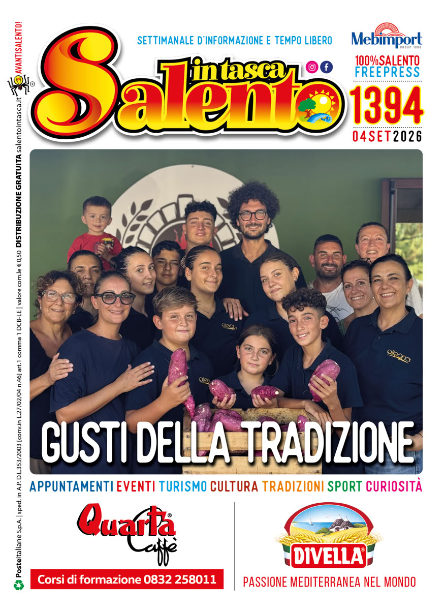 SALENTO IN TASCA 1394 dal 4 al 10 settembre 2026