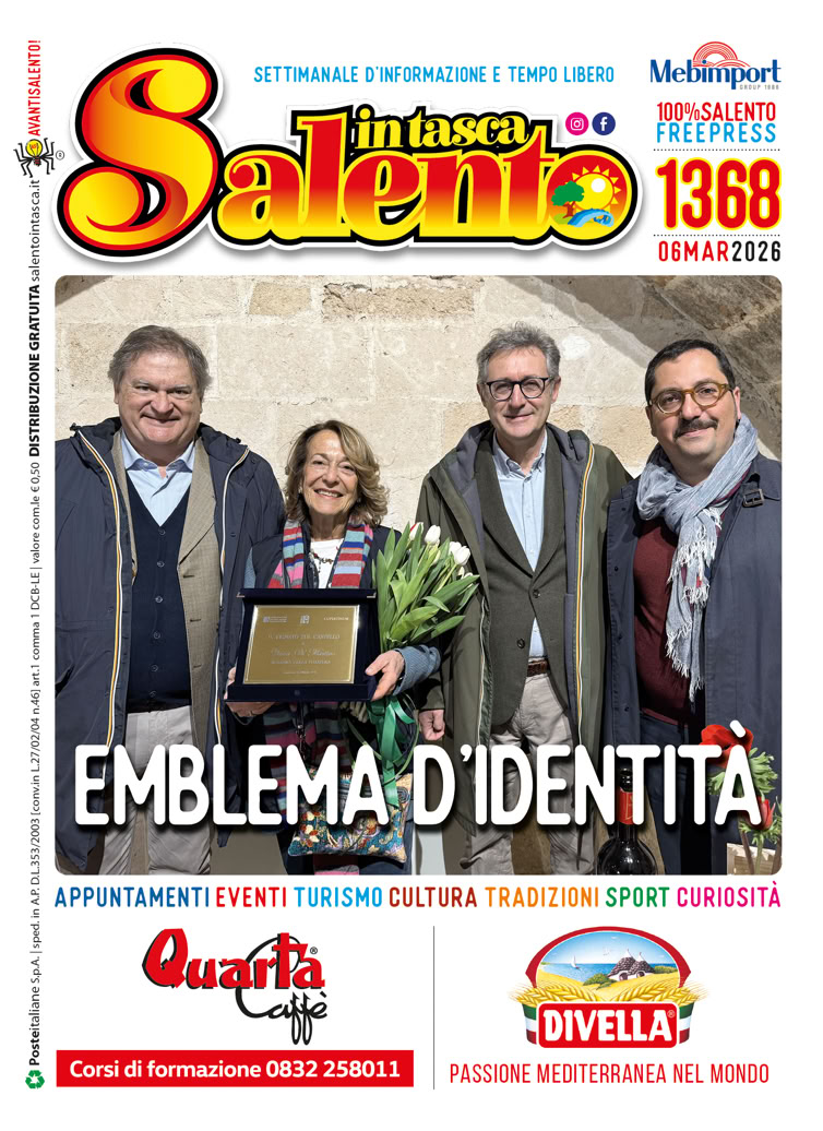 SALENTO IN TASCA 1368 dal 6 al 12 marzo 2026