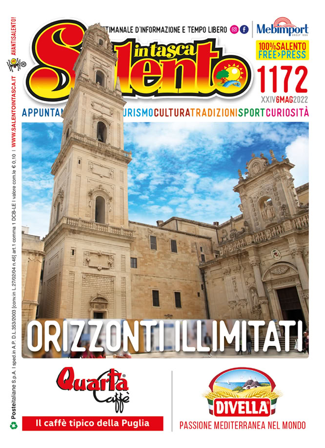 SALENTO IN TASCA 1171 dal 29 aprile al 5 maggio 2022