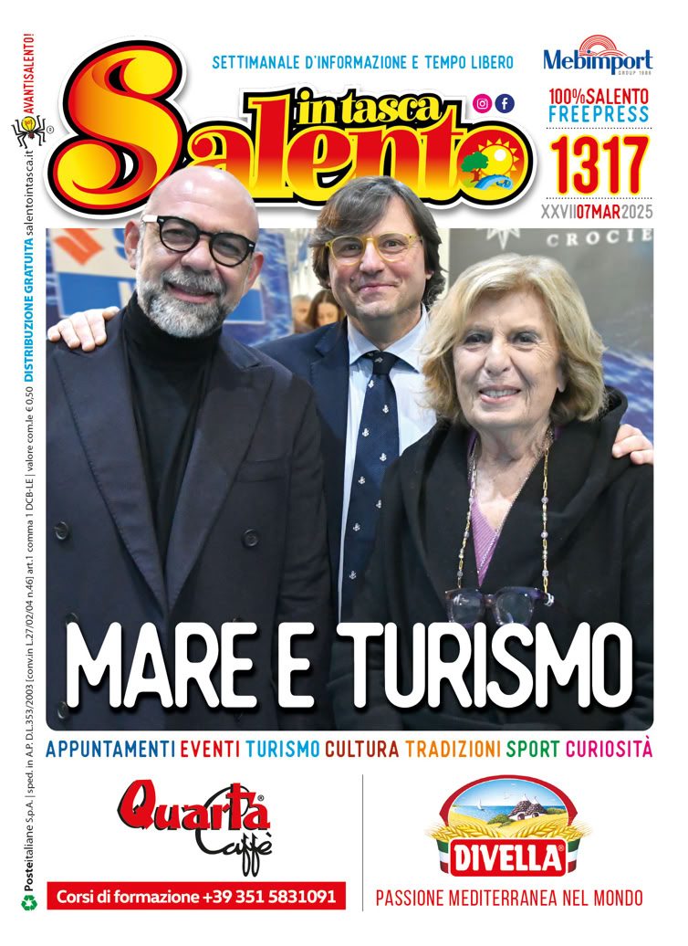 SALENTO IN TASCA 1317 dal 7 al 13 marzo 2025