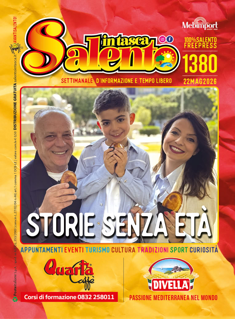 SALENTO IN TASCA 1380 dal 29 maggio al 4 giugno 2026