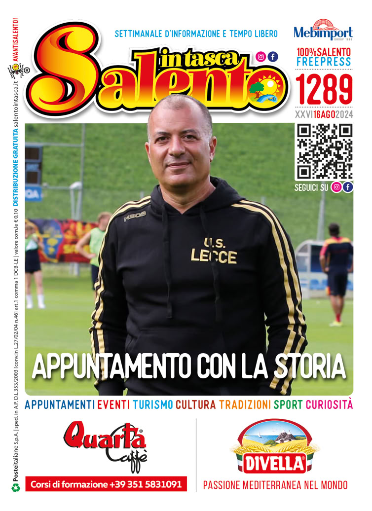 SALENTO IN TASCA 1289 dal 16 al 22 agosto 2024