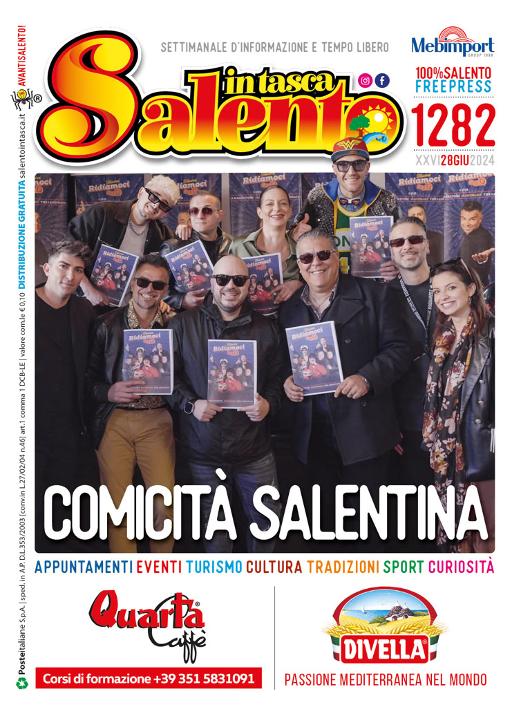 SALENTO IN TASCA 1282 dal 28 giugno al 4 luglio 2024