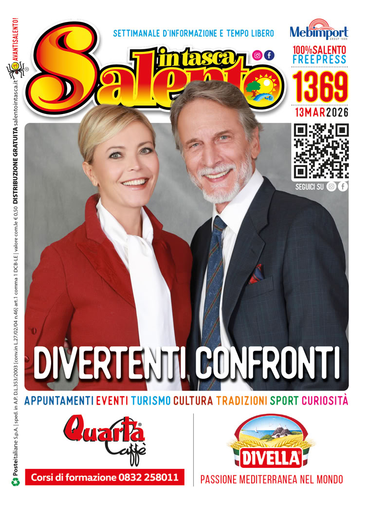 SALENTO IN TASCA 1369 dal 13 al 19 marzo 2026