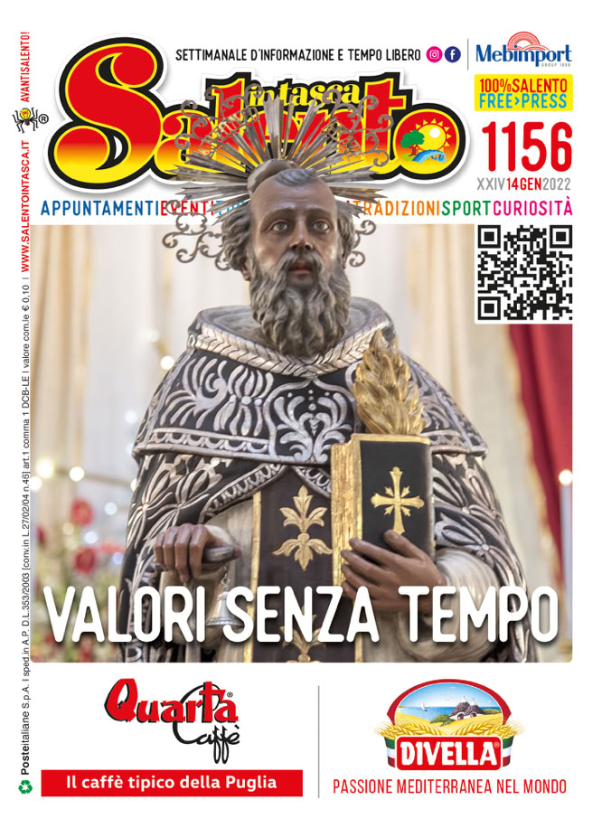 Salento in Tasca 1156 dal 14 al 20 gennaio 2022