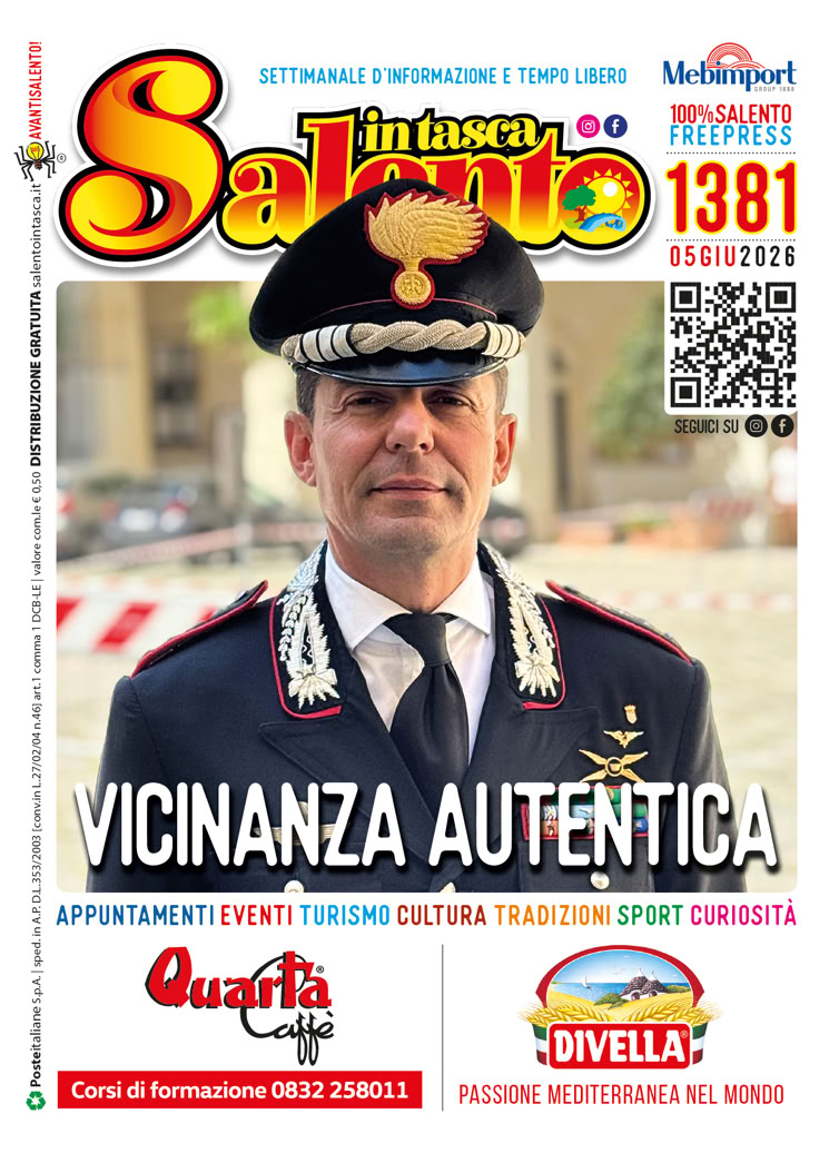SALENTO IN TASCA 1381 dal 5 all'11 giugno 2026
