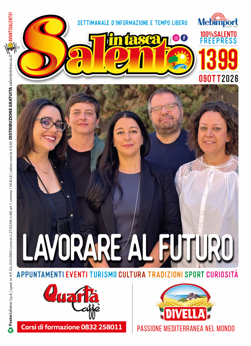 SALENTO IN TASCA 1399 Tutti gli eventi dal 9 al 15 ottobre 2026