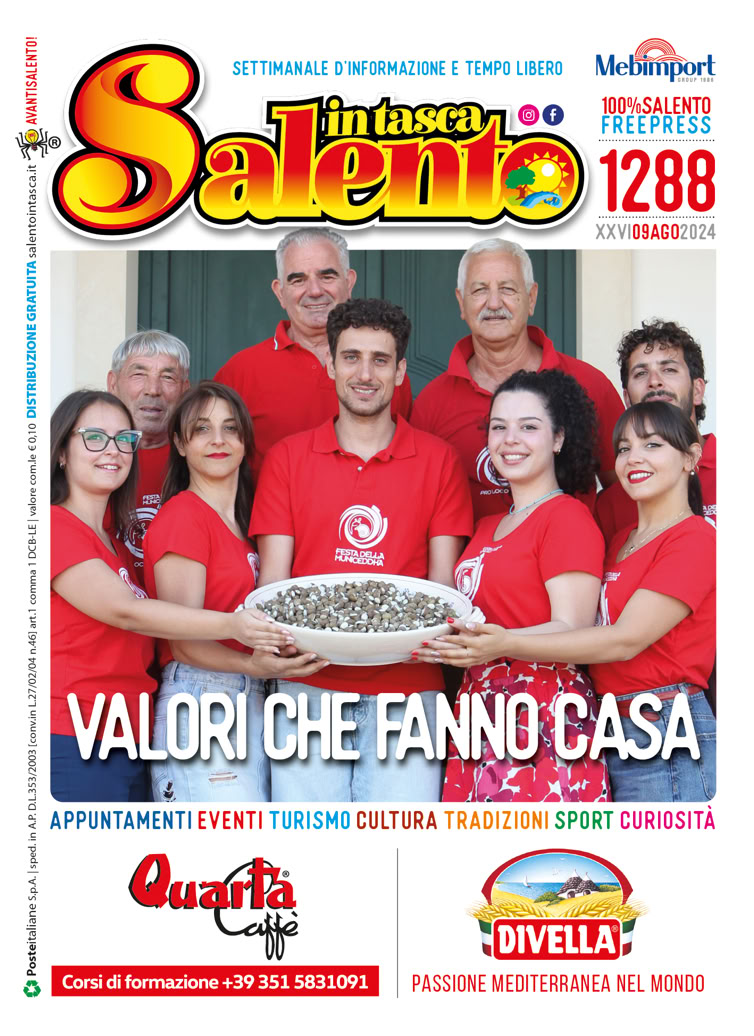 SALENTO IN TASCA 1288 dal 9 al 15 agosto 2024