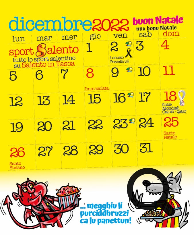 Calendasint 2022-23 Dicembre 22