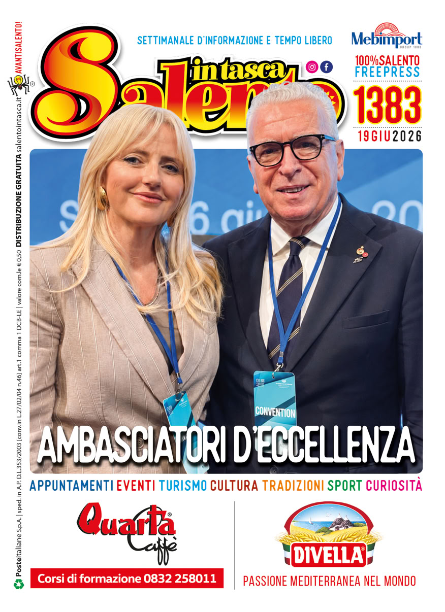 SALENTO IN TASCA 1383 dal 19 al 25 giugno 2026