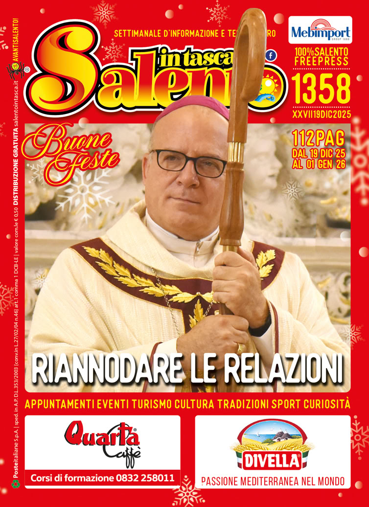 SALENTO IN TASCA 1358 dal 19 dic.2025 al 01 gennaio 2026
