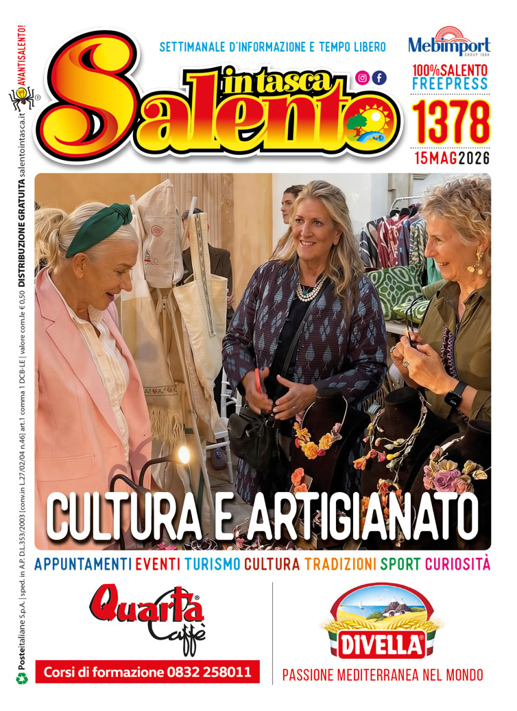 SALENTO IN TASCA 1378 dal 15 al 21 maggio 2026