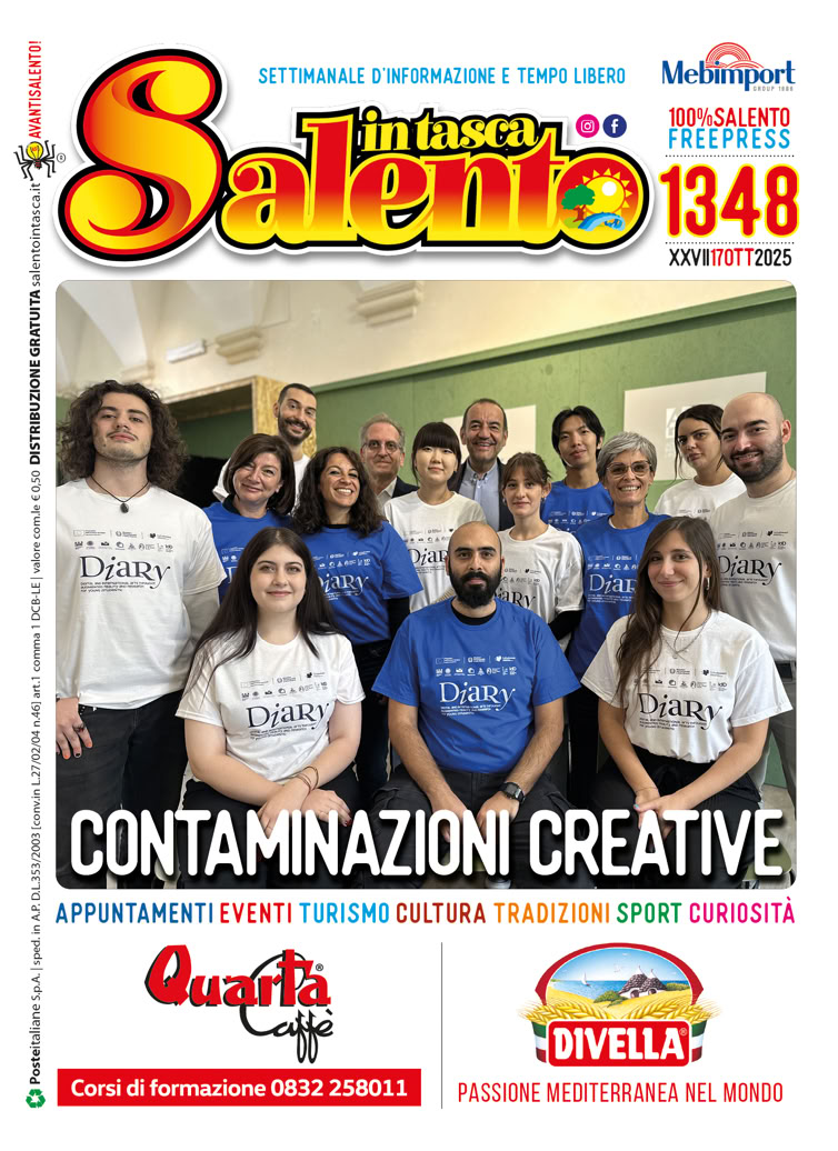SALENTO IN TASCA 1348 dal 10 al 16 ottobre 2025 SALENTO IN TASCA 1348 dal 10 al 16 ottobre 2025