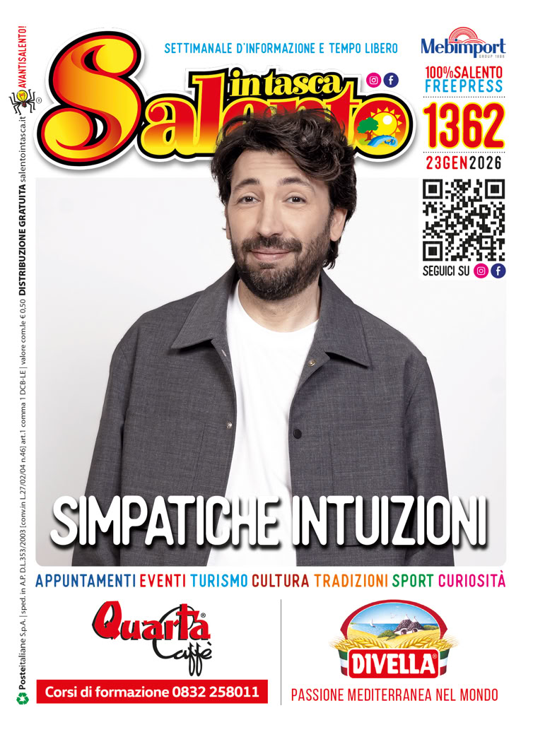 SALENTO IN TASCA 1362 dal 23 al 29 gennaio 2026